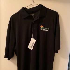 Men’s Golf Polo - “Draft Kings” Logo